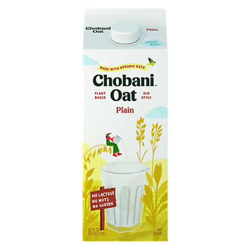 Chobani Oat Milk Plain 52oz