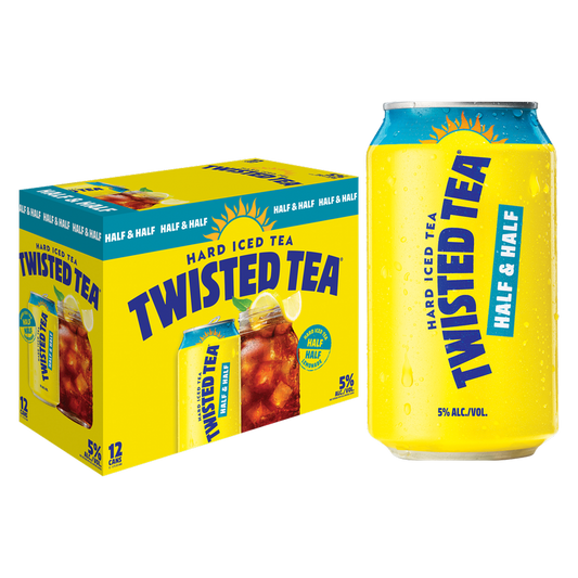 Twisted Tea Half & Half 12pk 12oz Can 5.0% ABV