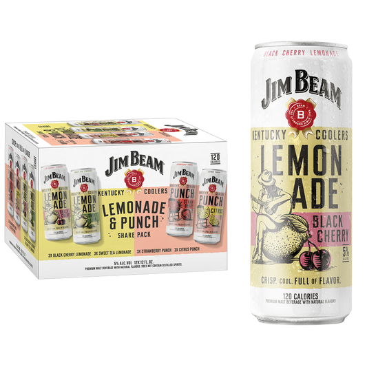 Jim Beam Kentucky Coolers Variety 12pk 12oz Can 5% ABV