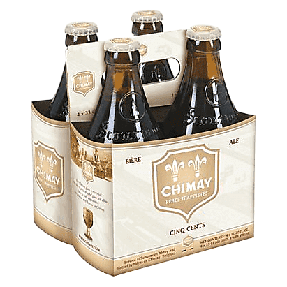 Chimay Cinq Cents White 4pk 11.2oz Btl