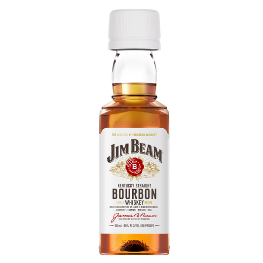 Jim Beam Bourbon Whiskey 50ml (80 Proof)