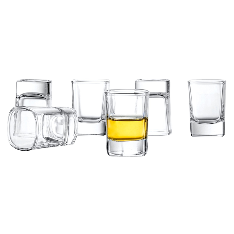 City Heavy Base Shot Glasses 2oz 6pk