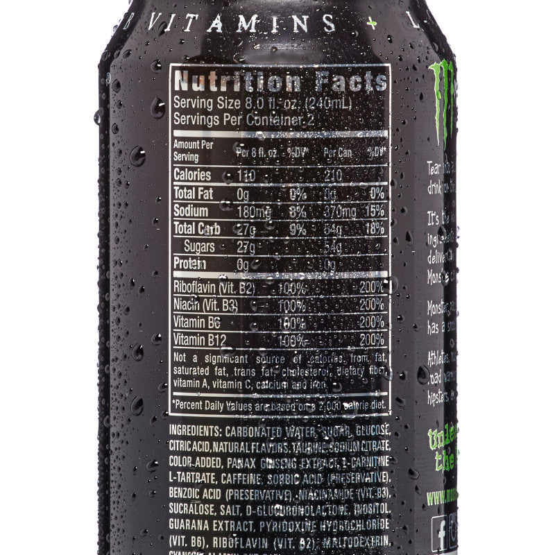 Monster Energy 16oz Can