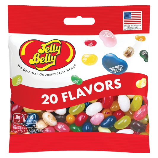 Jelly Belly 20 Flavors Jelly Beans 3.5oz