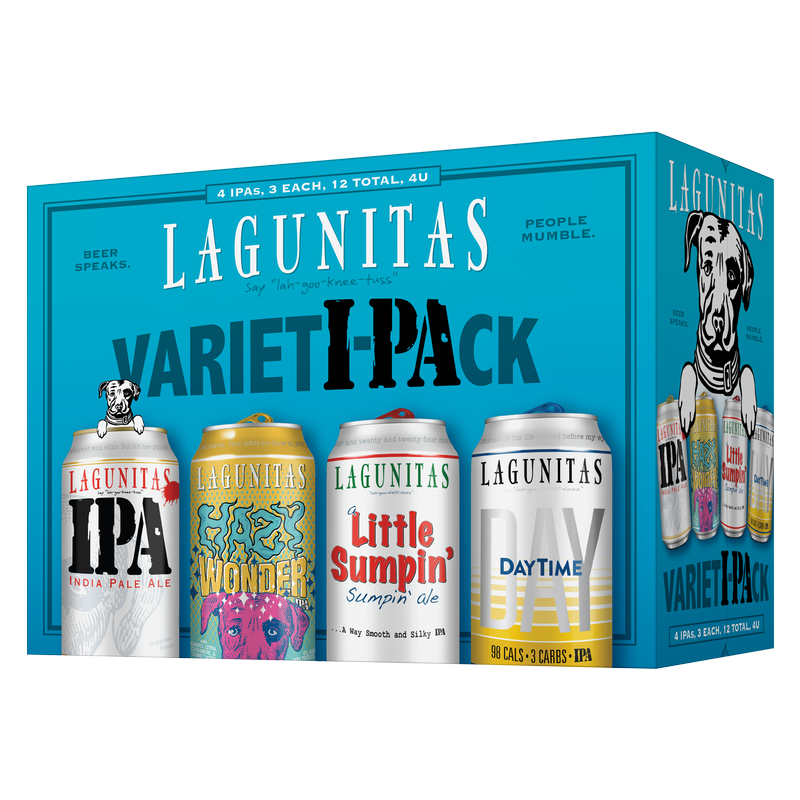 Lagunitas Variety 12pk 12oz Can ABV Varies