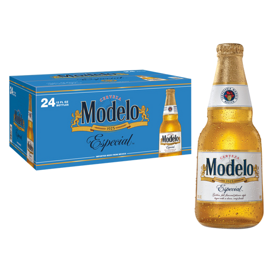 Modelo Especial 24pk 12oz Btl 4.4% ABV