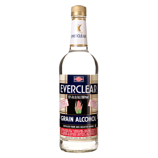 Everclear 190 Grain Alcohol 750ml (190 Proof)