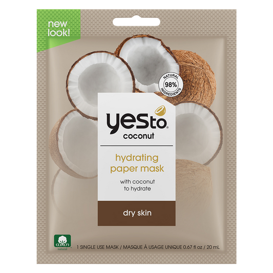 Yes To Coconut Hydrating Paper Mask 1ct