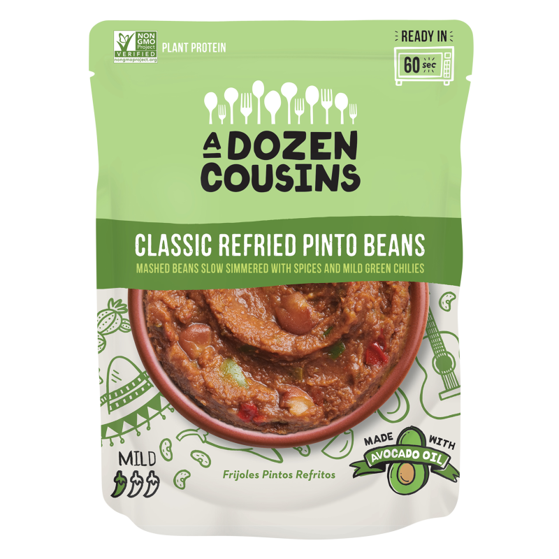 A Dozen Cousins Refried Pinto Beans 10oz