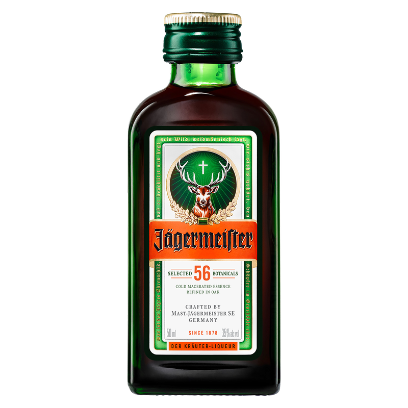 Jagermeister Liqueur 50ml (70 Proof)