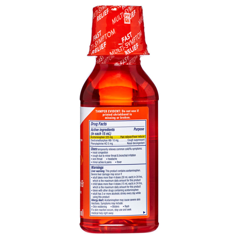 Vicks Dayquil Cold & Flu Multi-Symptom Relief Liquid 8oz