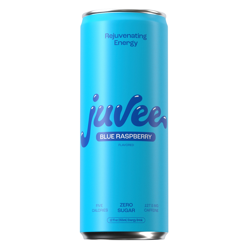 Juvee Blue Raspberry 12oz Slim Can