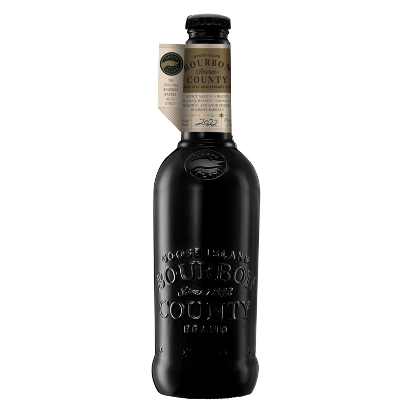 Goose Island Bourbon County Reserve Brand 30th Anniversary Stout 2022 16.9oz Bottle 14.4% ABV