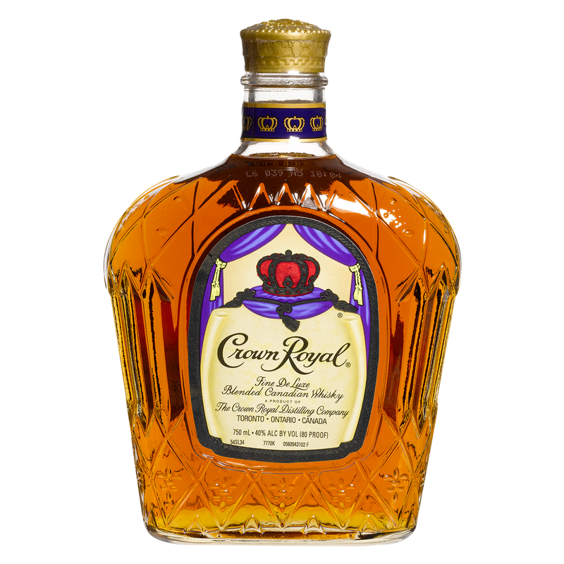 Crown Royal Canadian Whisky 750ml (80 Proof)