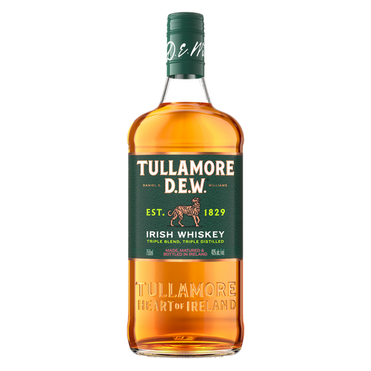 Tullamore DEW Irish Whiskey 750ml (80 Proof)