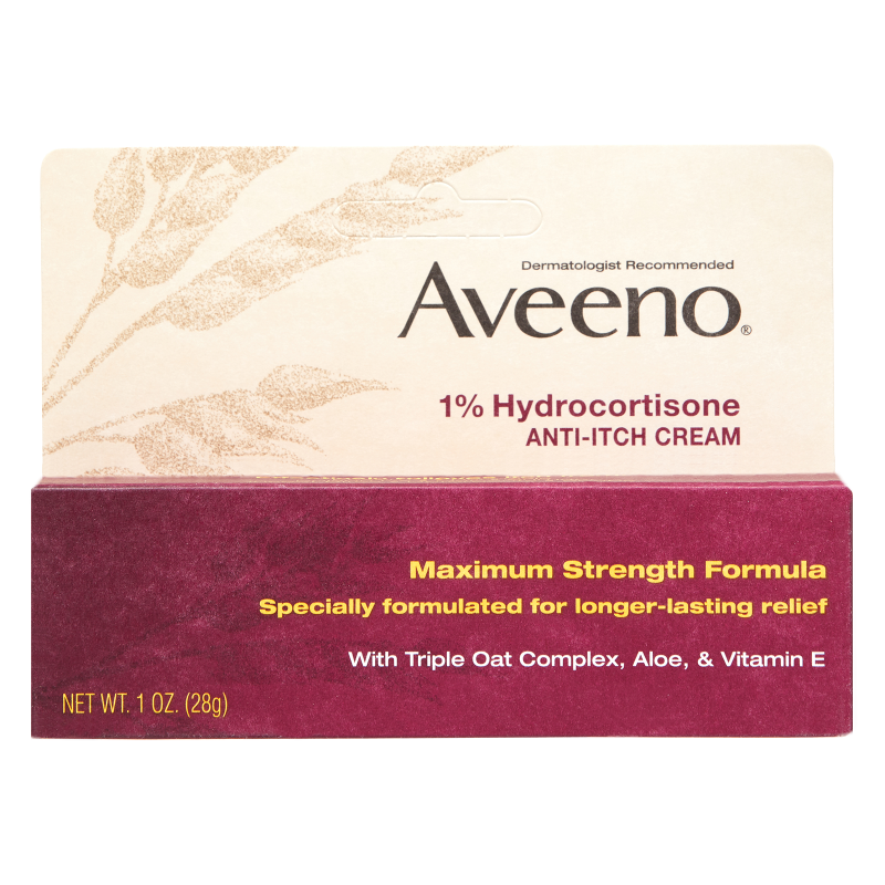 Aveeno Anti-Itch 1% Hydrocortisone Cream 1oz