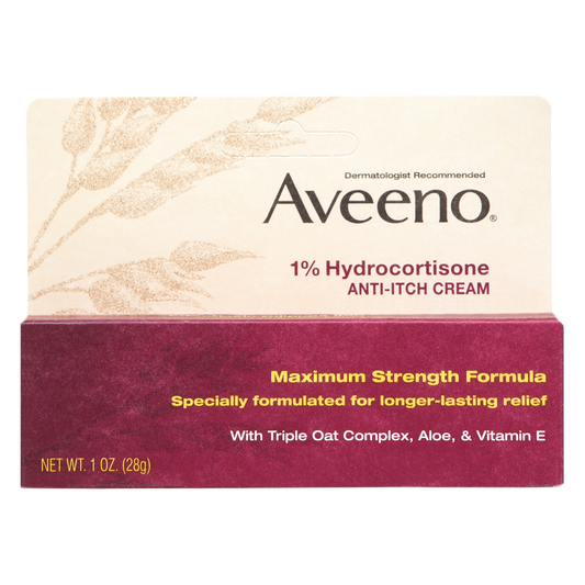 Aveeno Anti-Itch 1% Hydrocortisone Cream 1oz