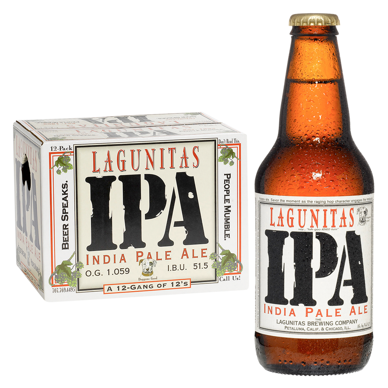 Lagunitas IPA 12pk 12oz Btl 6.2% ABV