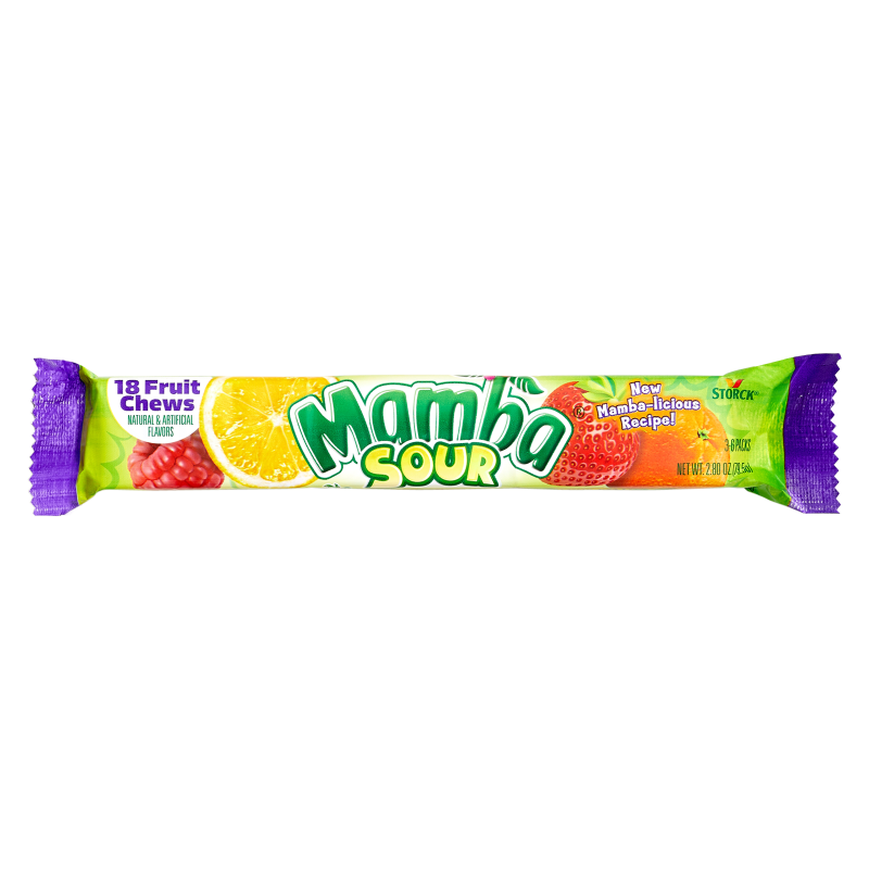 Mamba Sour Fruit Chews 2.8oz