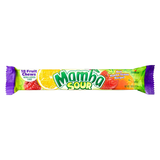 Mamba Sour Fruit Chews 2.8oz