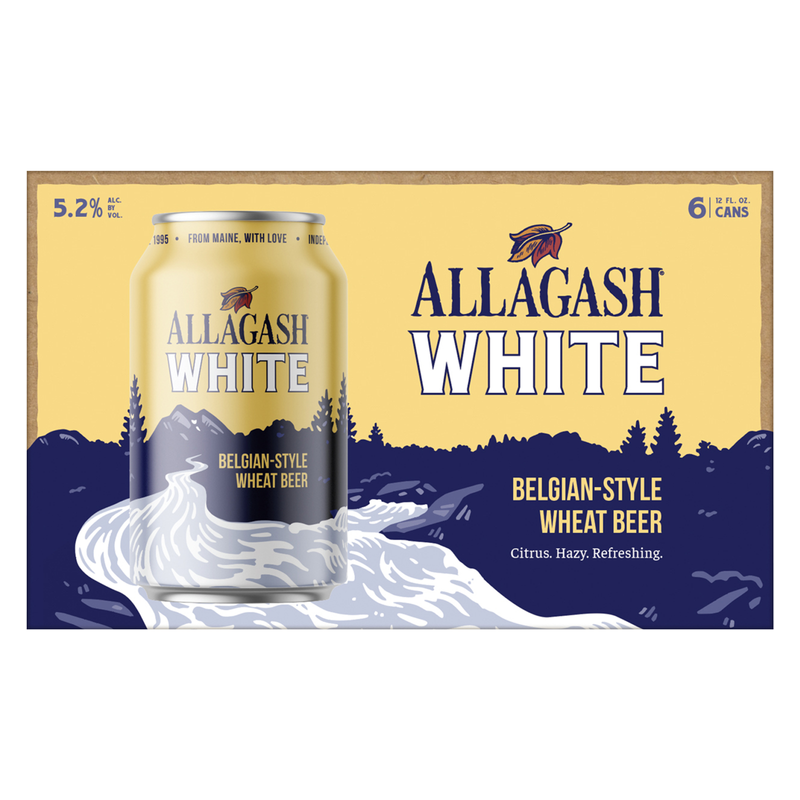 Allagash White 6pk 12oz Cans 6pk 12oz Can 5.2% ABV