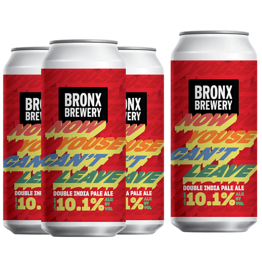 The Bronx Brewery Now Youse Can't Leave Double IPA 4pk Can 10.1% ABV