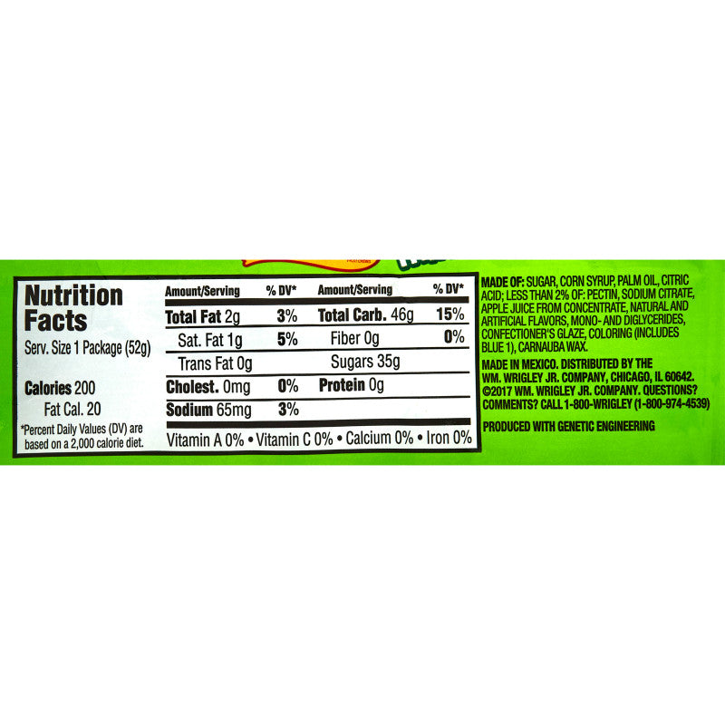 Starburst Minis Sour Fruit Chews Candy 1.85oz