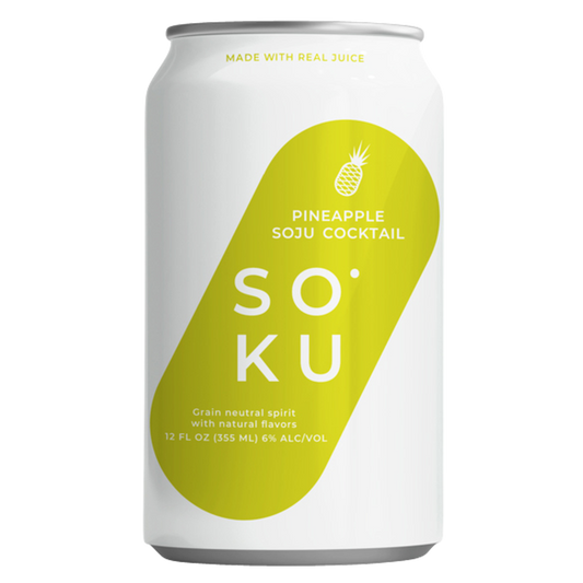 Soku Pineapple Soju Seltz 355ml