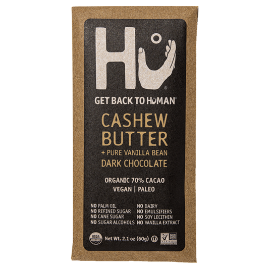 Hu Dark Chocolate Cashew Butter and Vanilla Bean Bar 2.1oz