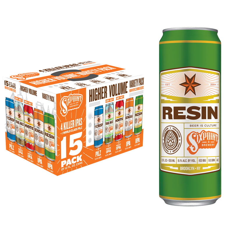 Sixpoint Higher Volume Variety 15pk 12oz Can