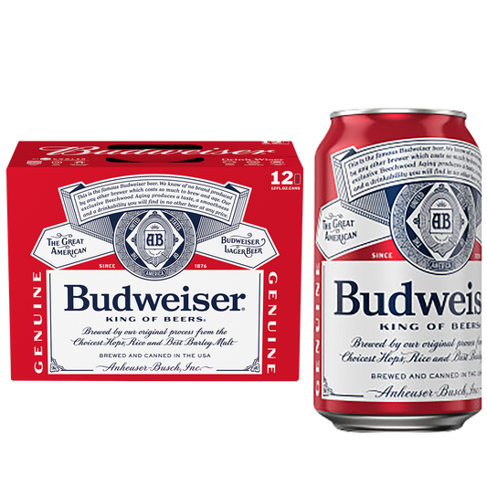 Budweiser 12pk 12oz Can 5.0% ABV