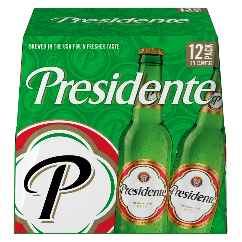 Presidente Lager 12pk 12oz Btl 5.0% ABV