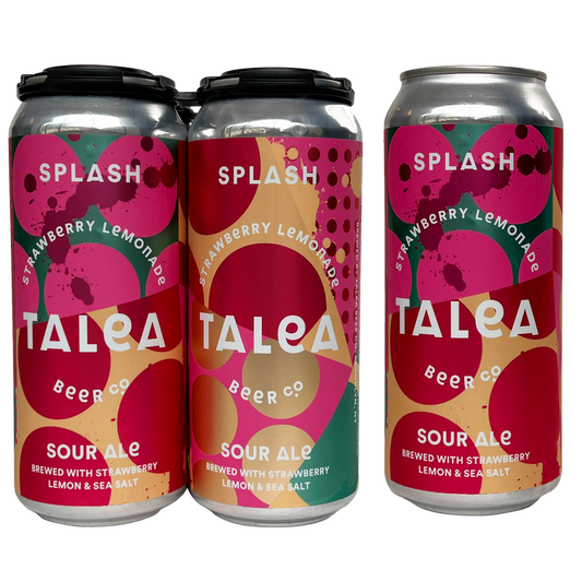 TALEA STRAWBERRY LEMONADE SPLASH Sour Ale 4pk 16oz Can 5.0% ABV