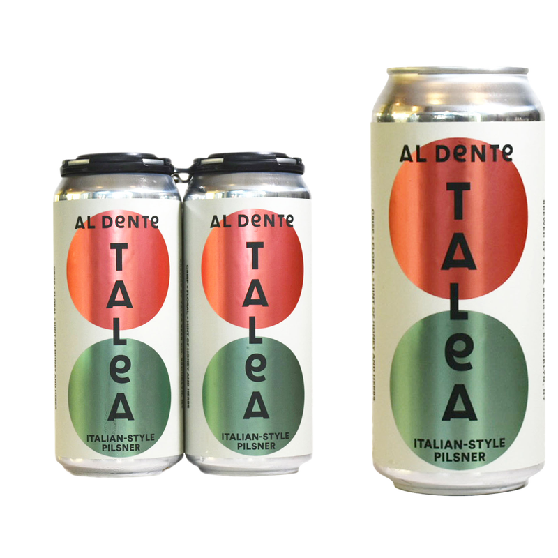 Talea Al Dente Italian Style Pilsner 4pk 16oz Can 5.0% ABV