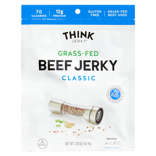 Think Jerky Classic Grassfed Beef Jerky 2.2oz