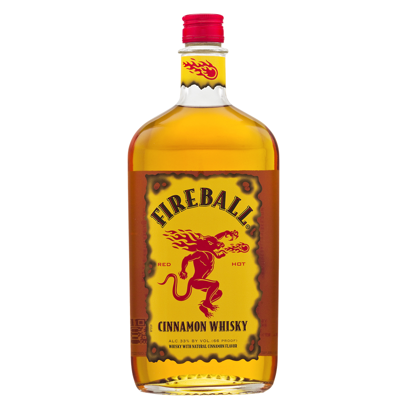 Fireball Hot Cinnamon Blended Whisky 750ml (66 proof)