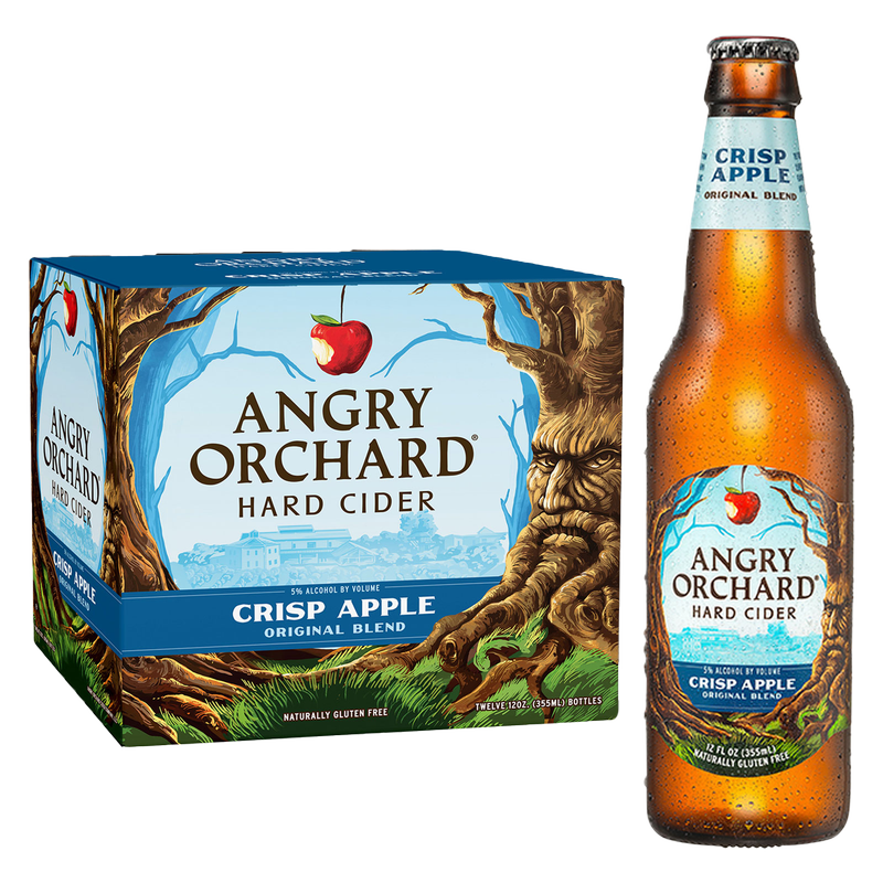 Angry Orchard Crisp Apple 12pk 12oz Btl 5.0% ABV