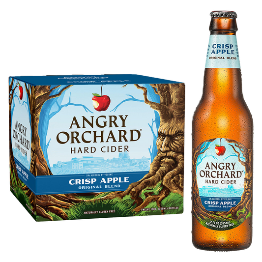 Angry Orchard Crisp Apple 12pk 12oz Btl 5.0% ABV