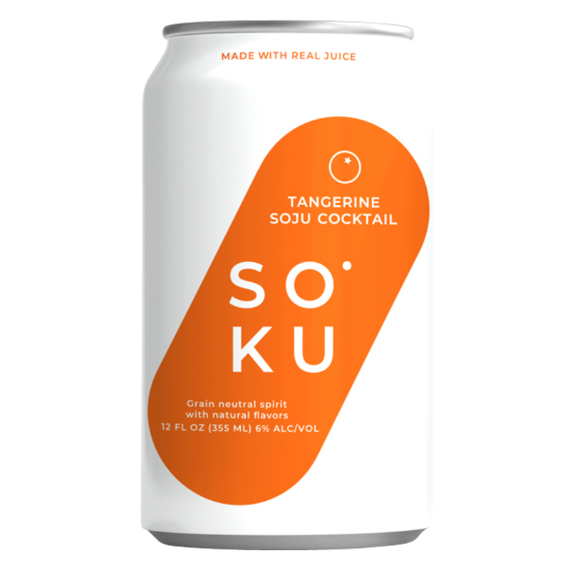 Soku Tangerine Soju Seltz 355ml