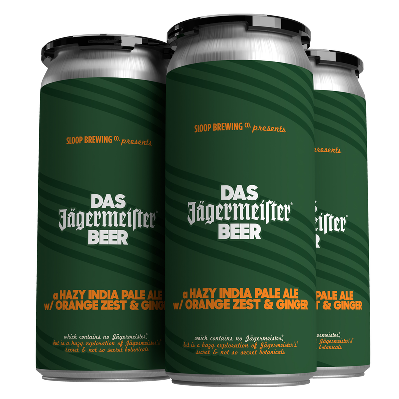 Sloop Das Jagermeister 4pk 16oz Can 6.5% ABV