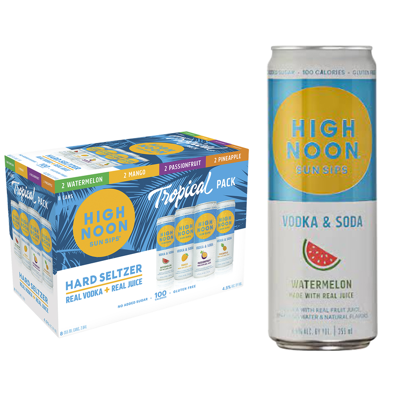 High Noon Tropical Variety 8pk 12oz Can 4.5% ABV