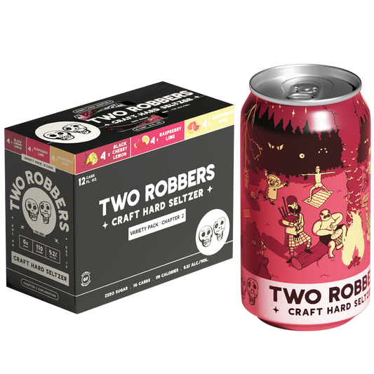 Two Robbers Variety Seltzer - Chapter 2 12pk 12oz Can 5.2% ABV