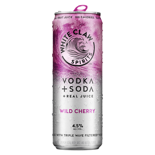 White Claw Vodka + Soda Wild Cherry 12oz Can 4.5% ABV