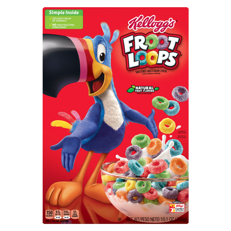 Kellogg's Original Froot Loops Cereal 10.1oz