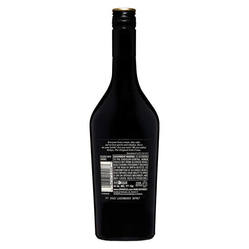 Baileys Original Irish Cream Liqueur, 750 mL (34 Proof)