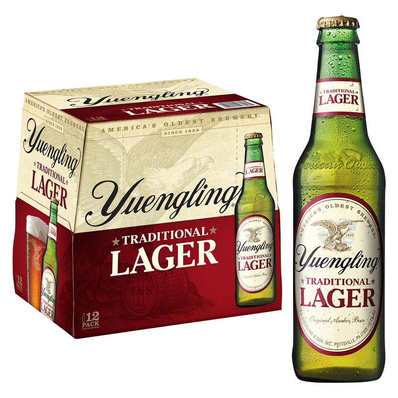 Yuengling Lager 12pk 12oz Btl 4.5% ABV