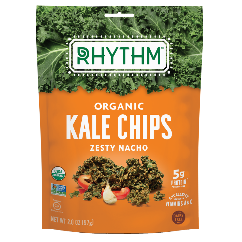 Rhythm Superfoods Zesty Nacho Kale Chips 2oz