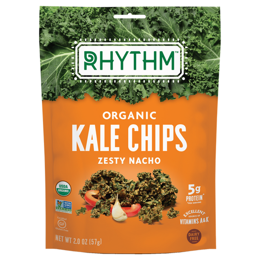 Rhythm Superfoods Zesty Nacho Kale Chips 2oz