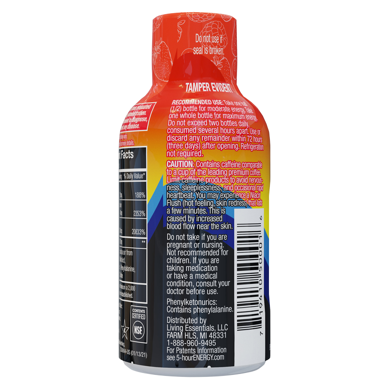 5-hour ENERGY Shot Regular Strength Berry 1.93oz