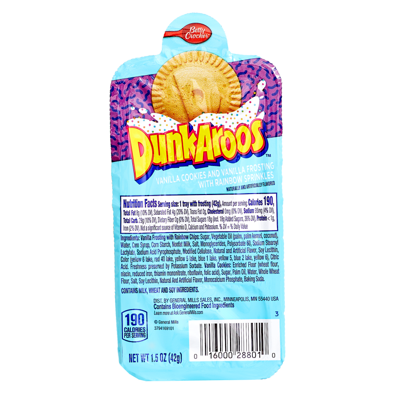 Dunkaroos Cookies and Vanilla Frosting 1.5oz